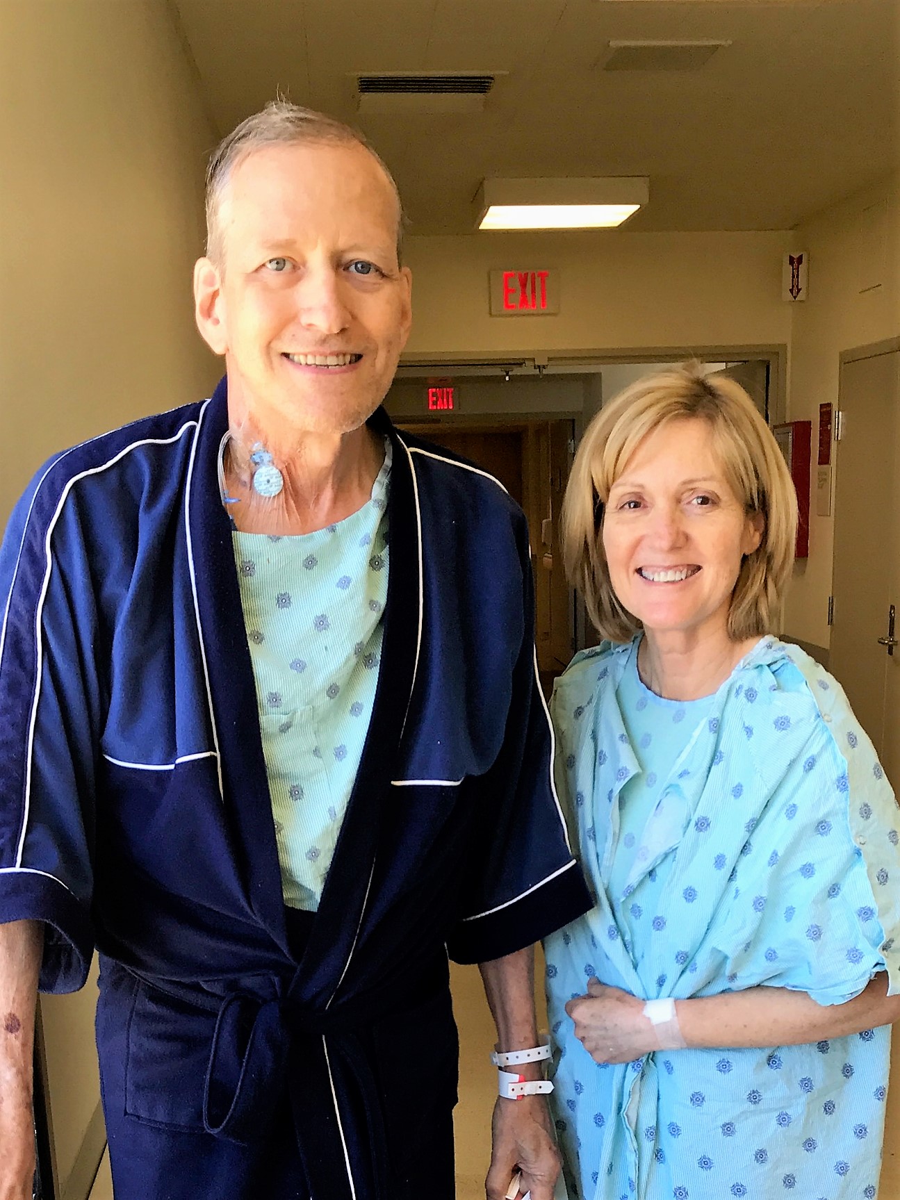 Living Kidney donor and recipient.